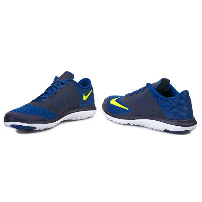 Scarpe Nike Fs Lite Run 2 685266 401 Gym Blue Volt Obsidian White