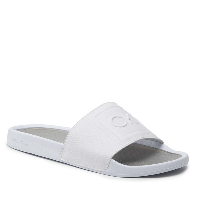 Calvin Klein Παντόφλες Calvin Klein Pool Slide Ergonomic HM0HM00651 Bright White YAF