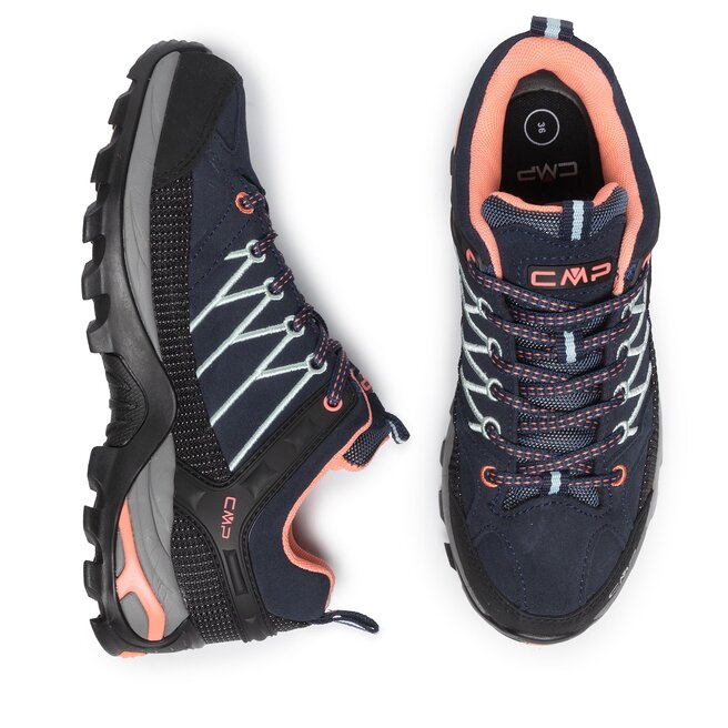 CMP Bakancs CMP Rigel Low Wmn Trekking Shoes Wp 3Q13246 B.Blue/Giada/Peach 92AD