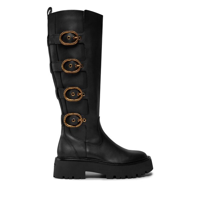 Kozaki Kurt Geiger 225-Mayfair Knee Chelsea Boot - Czarny