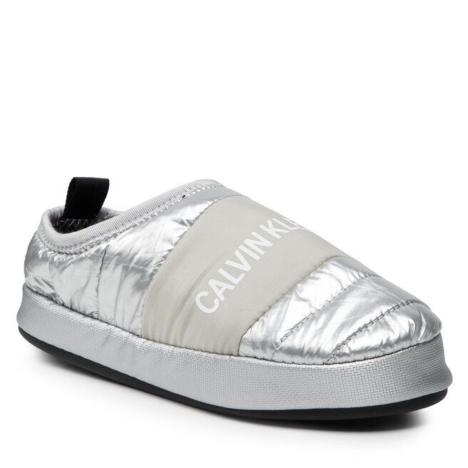 Παντόφλες Σπιτιού Calvin Klein Jeans Home Shoe Slipper YW0YW00479 Silver 0IN