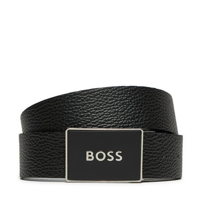 Pasek Męski Boss Icon - Czarny