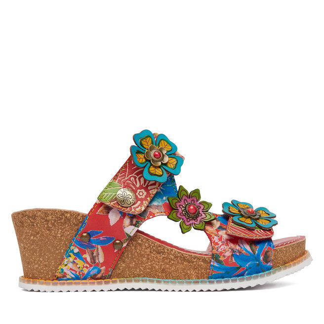 Klapki Laura Vita Bonito 31 Czerwony -