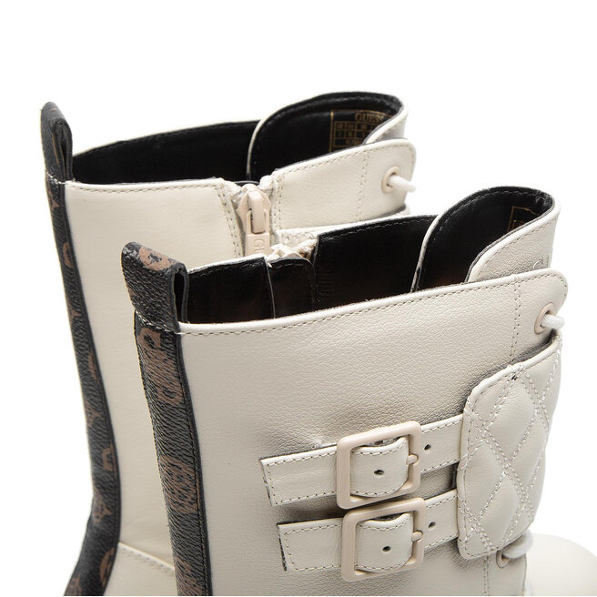 Guess Туристически oбувки Guess Sery FL7SER LEA10 WHITE
