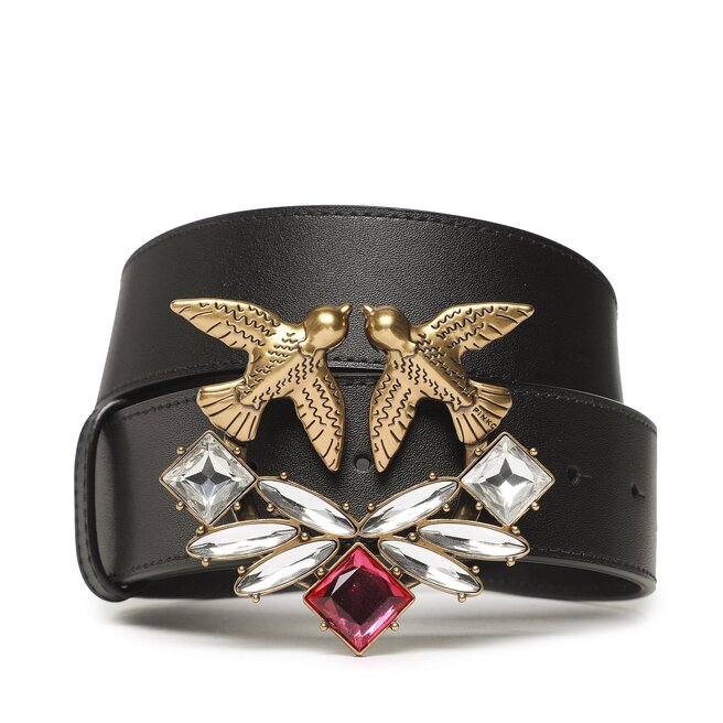 Ζώνη Γυναικεία Pinko Love Berry H4 Belt PE 23 PLT01 100120 A0J5 Black Z99Q