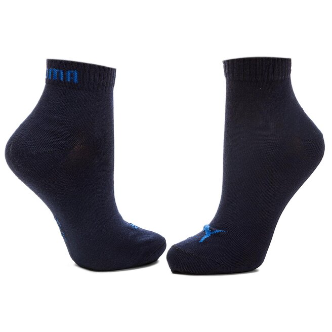 Puma 3 pár unisex bokazokni Puma 271080001 Blue/Grey Melange 277