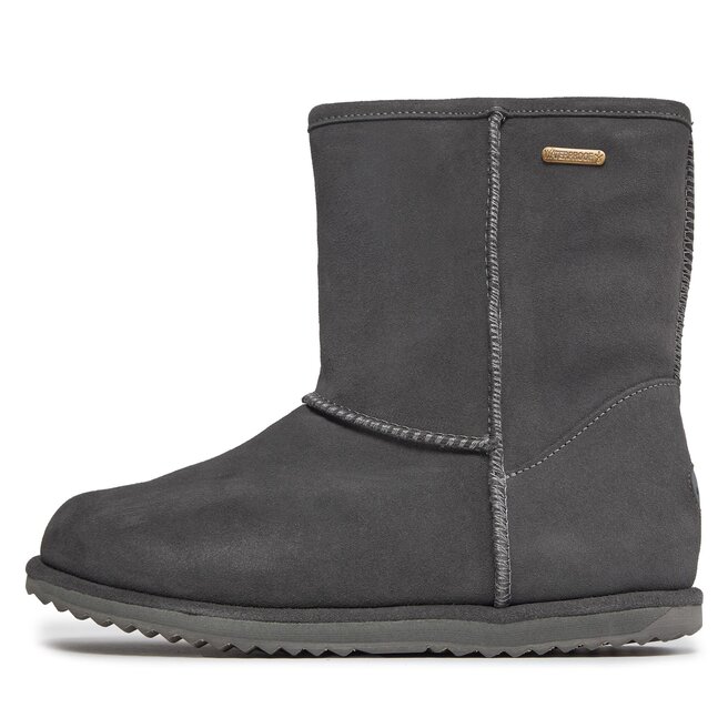 EMU Australia Boty EMU Australia Brumby Lo Teens T10773 Charcoal
