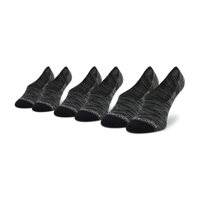 Set de 3 perechi de șosete scurte pentru bărbați DC ADYAA03146 KVJ0