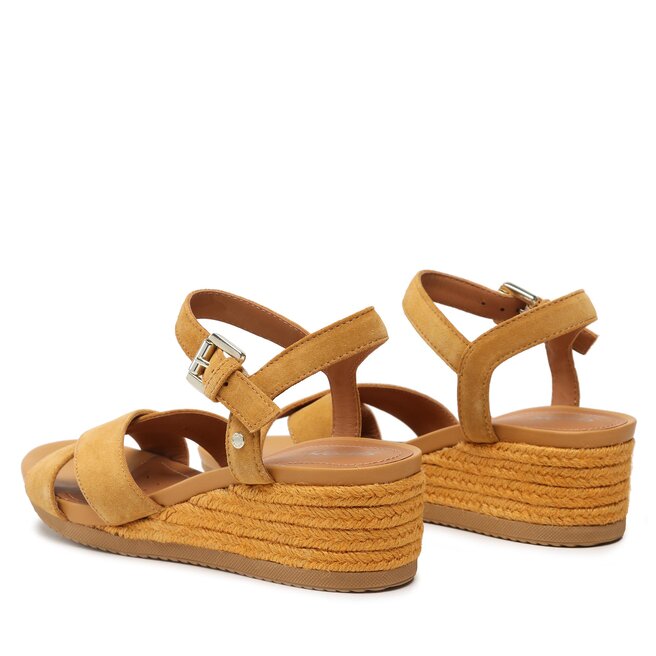 Geox Szandál Geox D Ischia Corda D02HHC00022C2002 Mustard