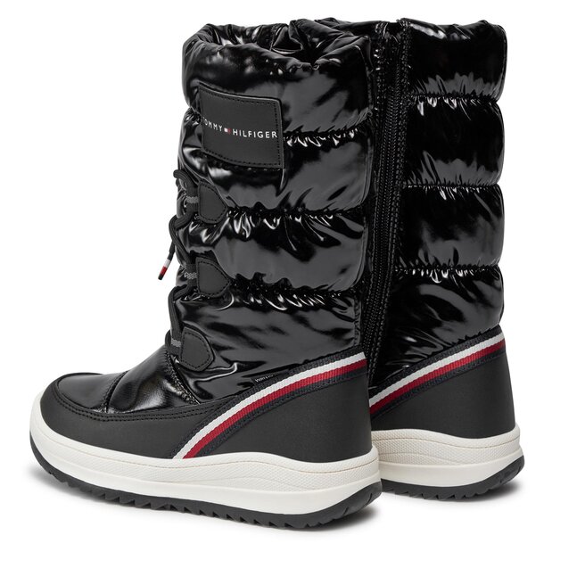 Tommy Hilfiger Cizme de zăpadă Tommy Hilfiger T3A6-33069-1669999 M Black 999