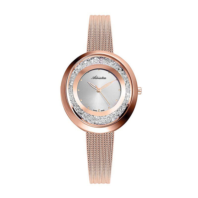 Adriatica Montre Adriatica A3771.9147QZ Rose Gold