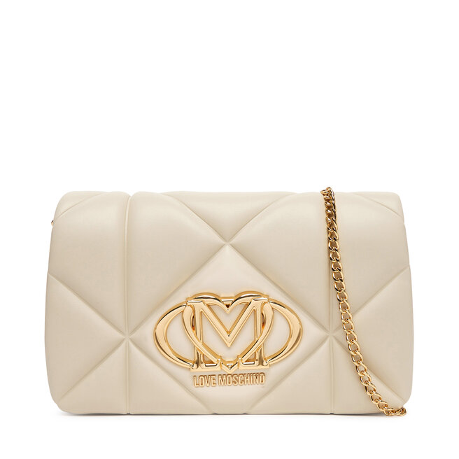 Torebka LOVE MOSCHINO - Beżowy