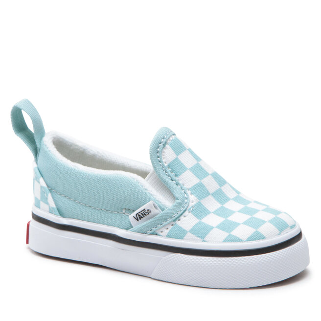 Teal vans slip on online