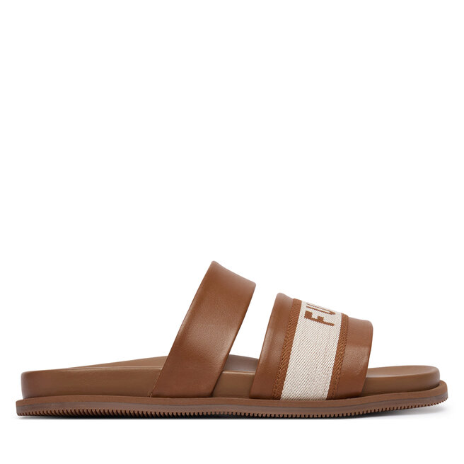 Klapki Furla Tide YL11TID BX0070 PT 0213S Brązowy -