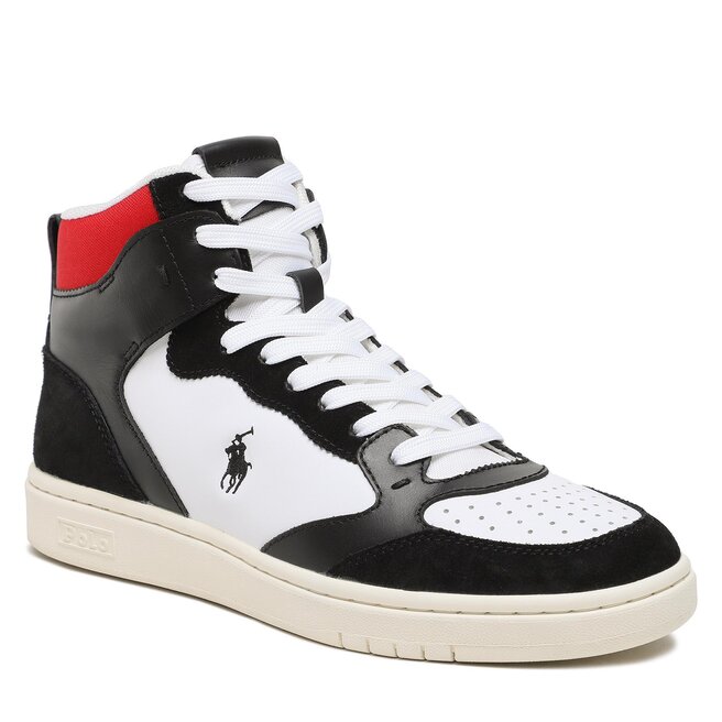 Polo Ralph Lauren Sneakers Polo Ralph Lauren Polo Crt Hgh 809892297001 Black/White/Red