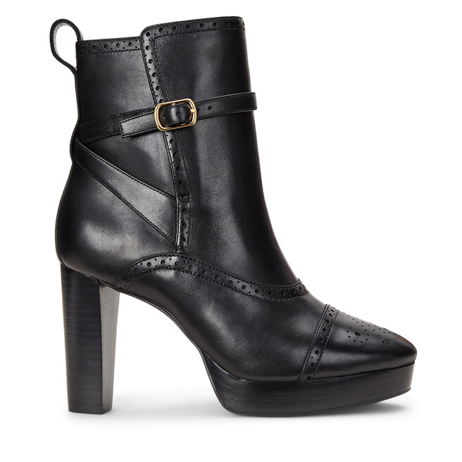 Botki LAUREN RALPH LAUREN - Czarny