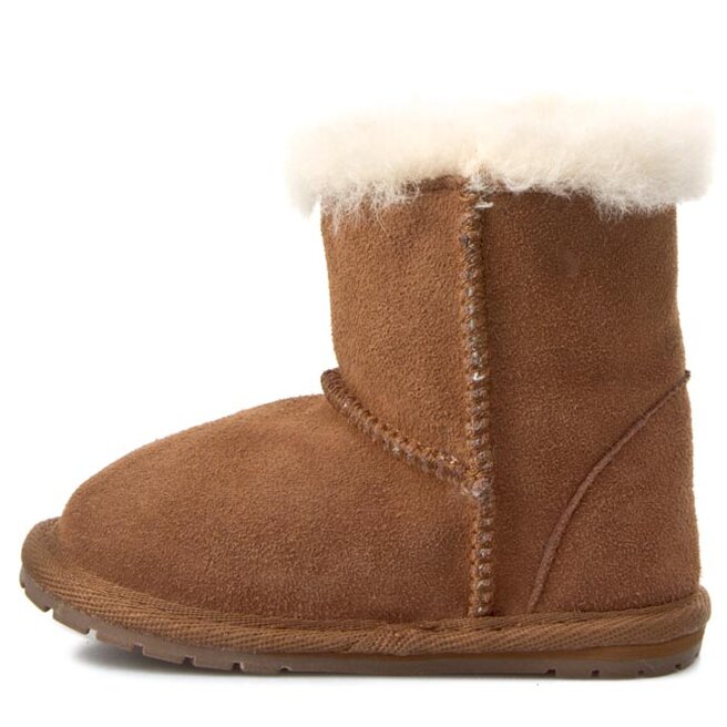 EMU Australia Boty EMU Australia Toddle B10737 Chestnut