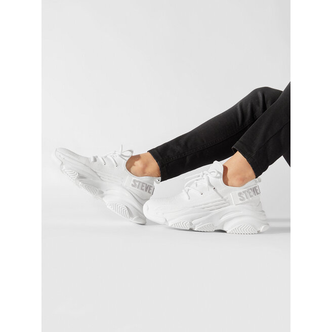 Steve Madden Sportcipő Steve Madden Protégé-E Sneaker SM19000032 SM19000032-002 White