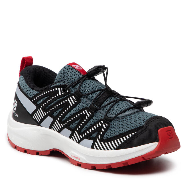 Salomon Scarpe Salomon Xa Pro V8 J 416137 09 W0 Stormy Weather/Zen Blue/Goji Berry