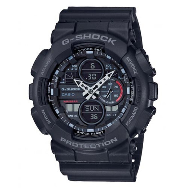 G-Shock Часовник G-Shock GA-140-1A1ER Black/Black