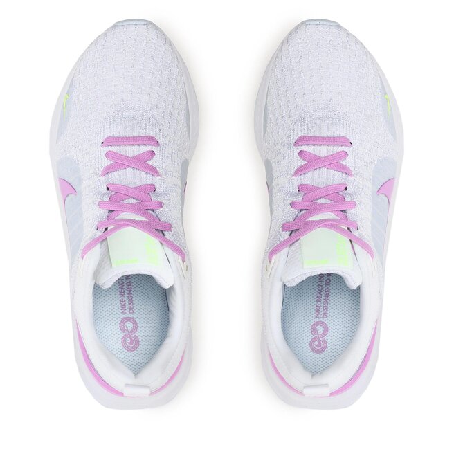 Nike Scarpe Nike React Infinity Run Fk 3 DZ3016 100 White/Rush Fuchsia/Blue Tint