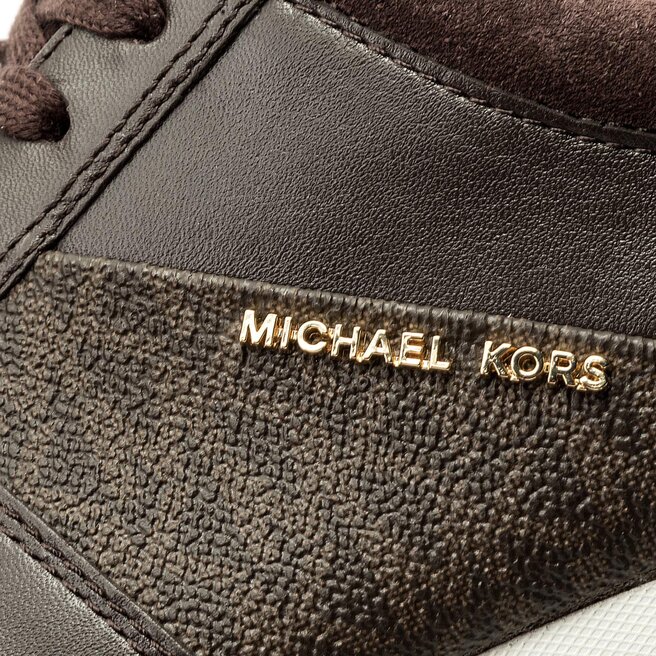 MICHAEL Michael Kors Сникърси MICHAEL Michael Kors Allie Wrap Trainer 43R6ALFP2B Brown