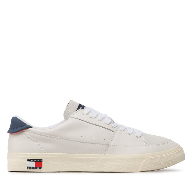 Sneakersy Tommy Jeans Vulcanized Ess - Beżowy