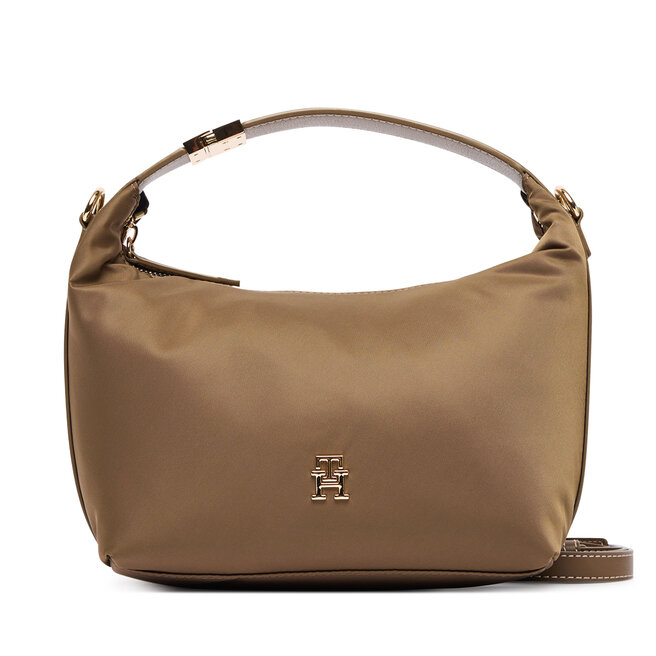 Torebka Tommy Hilfiger Th Go Crossover Nylon AW0AW18164 Brązowy -