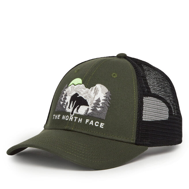 Czapka z daszkiem The North Face Embroidered Mudder Trucker - Brązowy