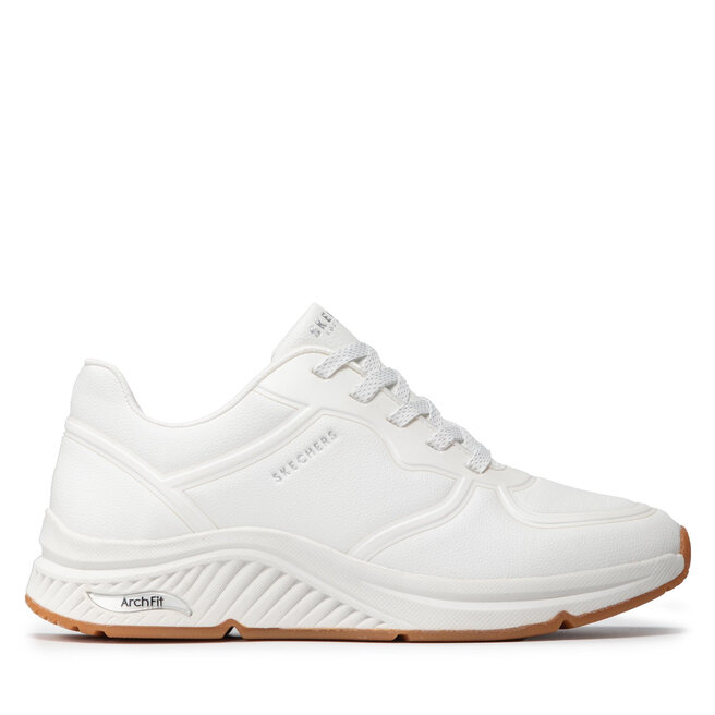 Sneakersy Skechers Mile Makers - Biały