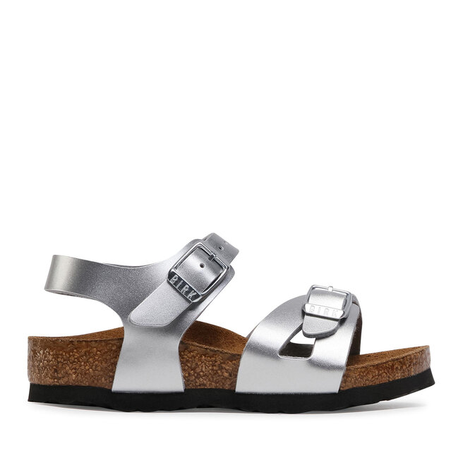 Sandały Birkenstock Rio Kids - Srebrny