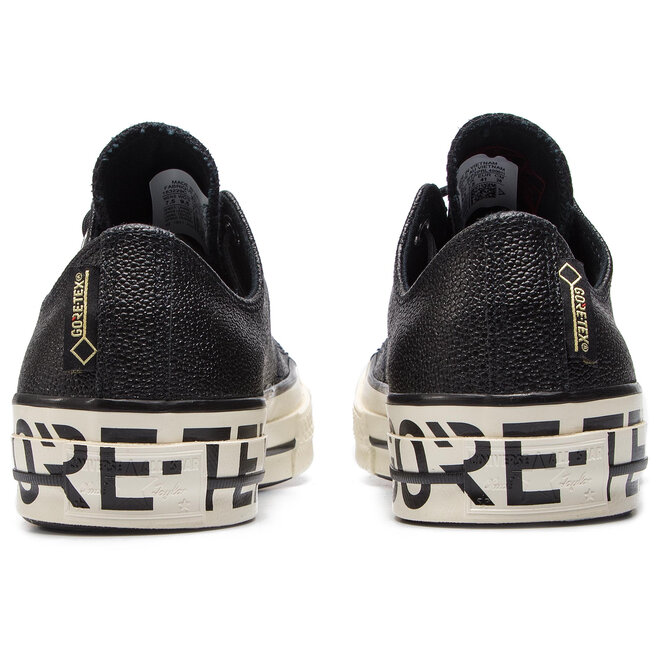 converse chuck 70 ox black black egret