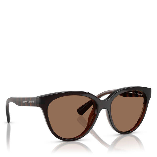 Okulary przeciwsłoneczne Armani Exchange 0AX4148SU - Brązowy