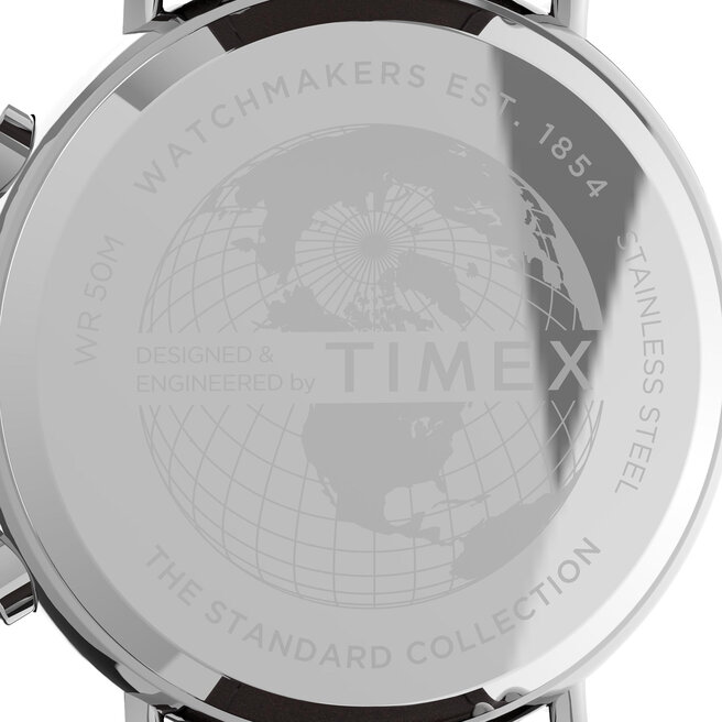 Timex Ceas Timex Standard Chronograph TW2V27600 Brown