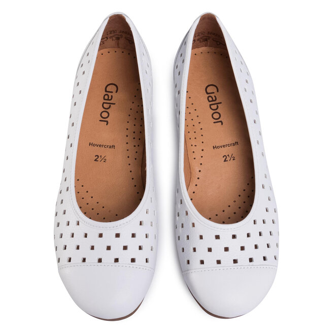 Ballerine Gabor Basic Donna - Tacco 2 Cm, Pelle Verniciata, Comode Ed Eleganti - Foto 6