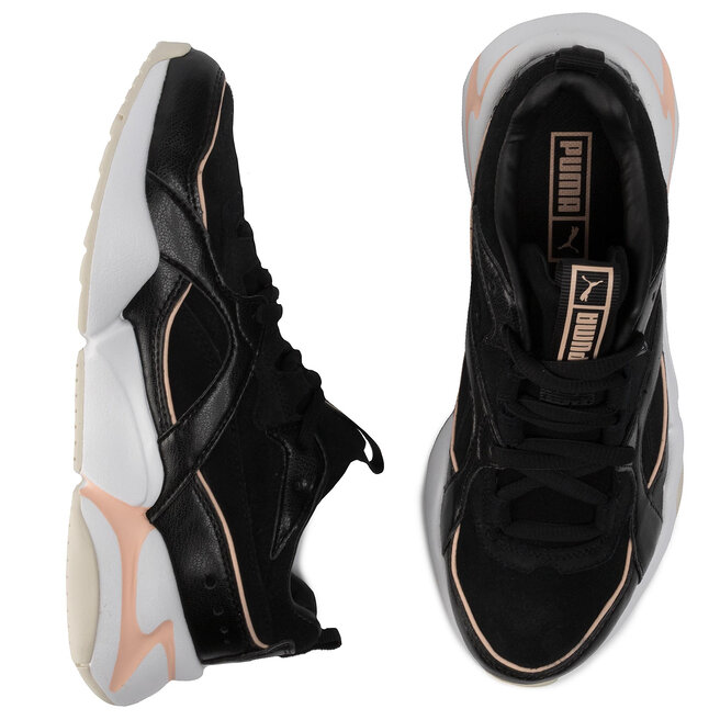 Laisvalaikio batai Puma Nova 2 Suede Wn's 37095901 01 Puma Black/Peach  Parfait • Www.eavalyne.lt