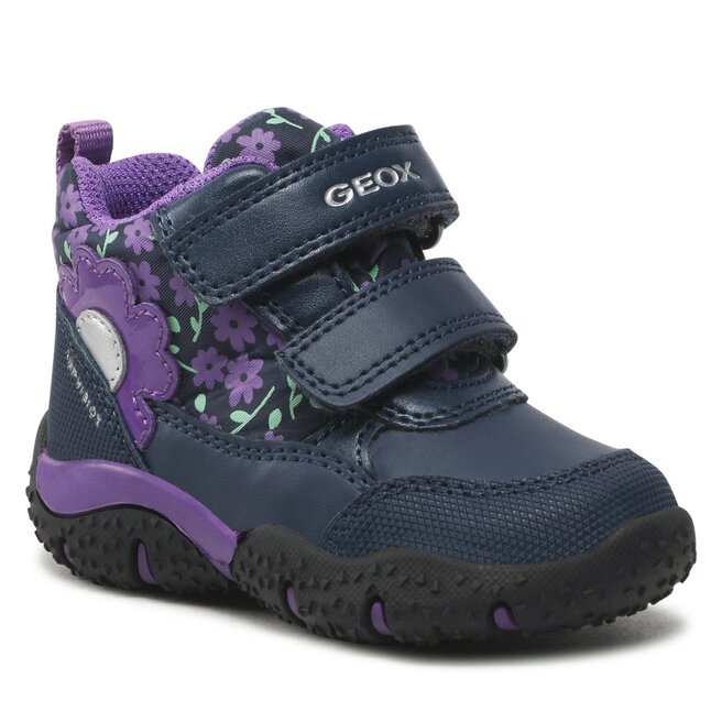 Geox Зимни обувки Geox B Baltic G.B Abx A B2654A 0CEMN C4269 M Navy/Purple