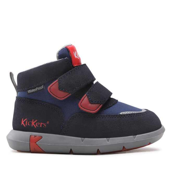 Kickers Schnürschuhe Kickers Junibo 878780-10 M Marine Rouge 101