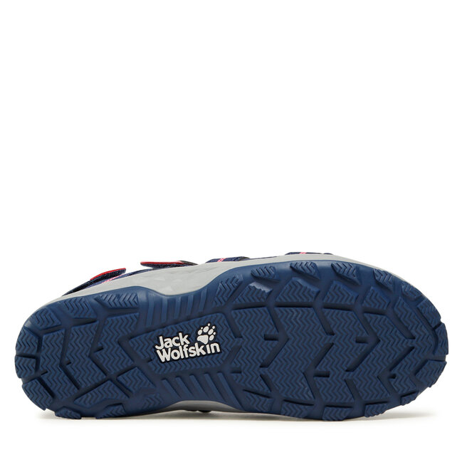 Jack Wolfskin Sandale Jack Wolfskin Sun Climber K 4050701 Blue/Coral