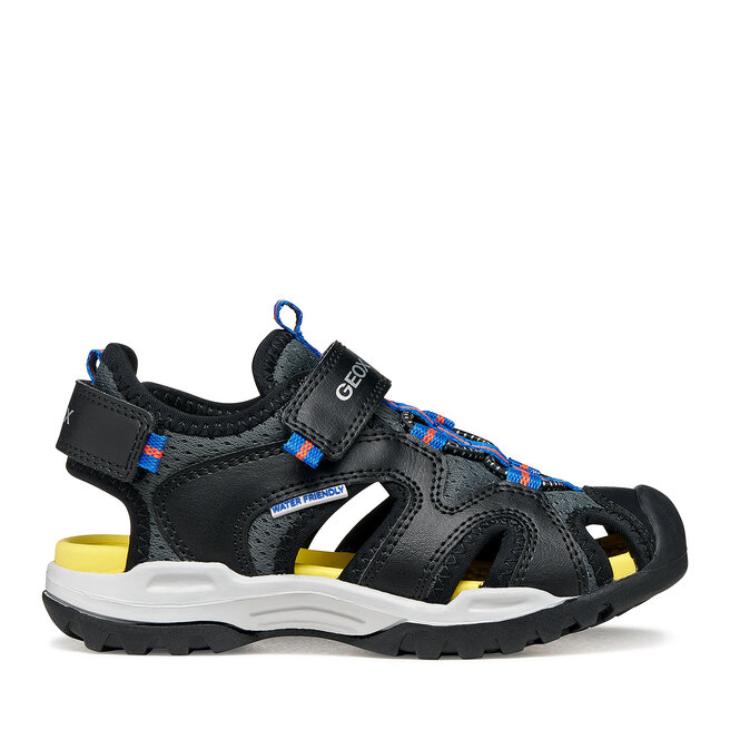 Sandały Geox Jr Borealis J450RC 014BU C0005 S Czarny - chłopięce