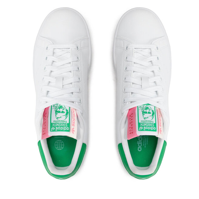 adidas Schuhe adidas Stan Smith W GY1508 Ftwwht/Green/Blipnk