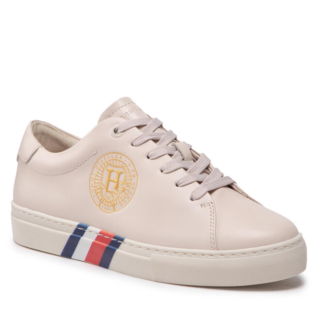 Sneakers Tommy Hilfiger Elevated Th Crest Sneaker FW0FW06591 Feather White AF4