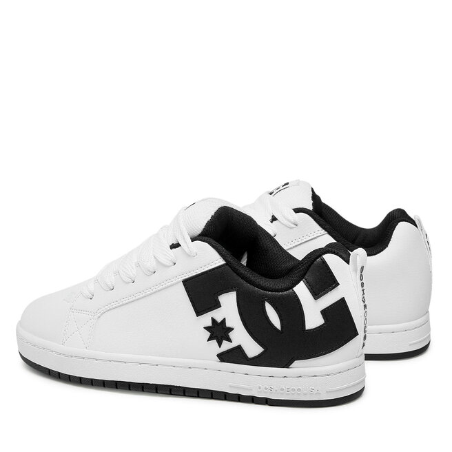 DC Sneakersy DC Court Graffik 300529 White/Black/Black(Wlk)