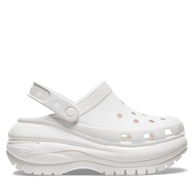Klapki Crocs Classic Mega Crush Clog - Biały