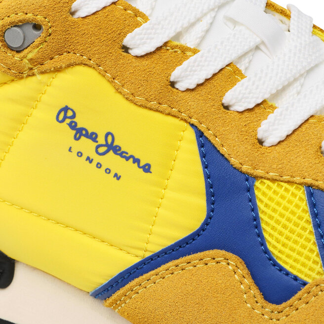 Pepe Jeans Sneakersy Pepe Jeans Britt Man Studio PMS30806 Yellow 043