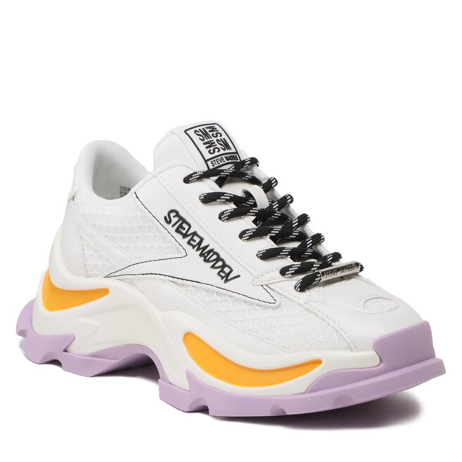 Sneakers Steve Madden Zoomz SM11002327-140 White/Lavender epantofi-Femei-Pantofi-Sneakerși imagine noua gjx.ro
