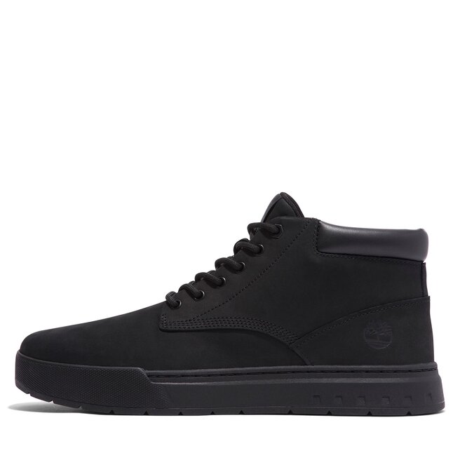 Timberland Kotníková obuv Timberland Maple Grove Lthr Chk TB0A658N0011 Blackout Nubuck
