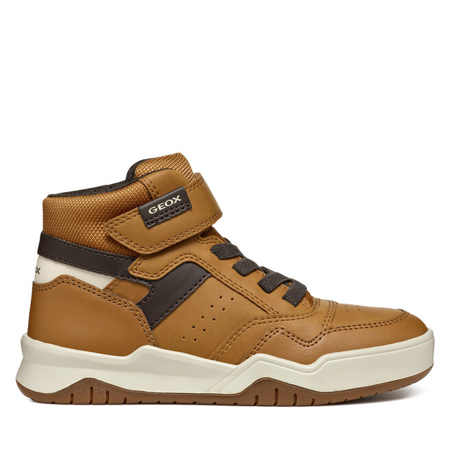 Sneakersy Geox J Perth Boy J367RF 0MEFU - S Brązowy
