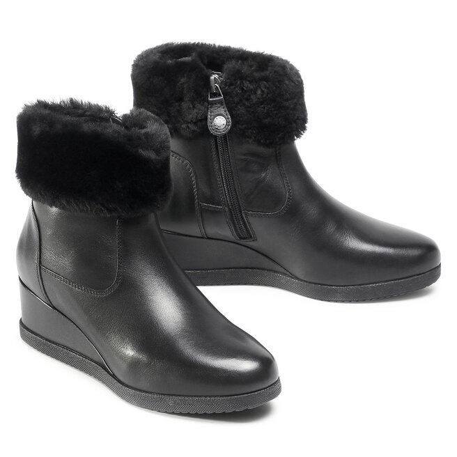 Geox Bokacsizma Geox D Anylla Wedge G D04LDG 00085 C9999 Black