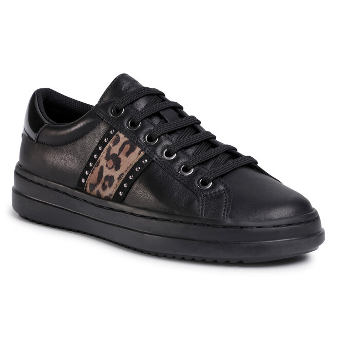 Geox Сникърси Geox D Pontoise G D04FEG 08502 C9999 Black